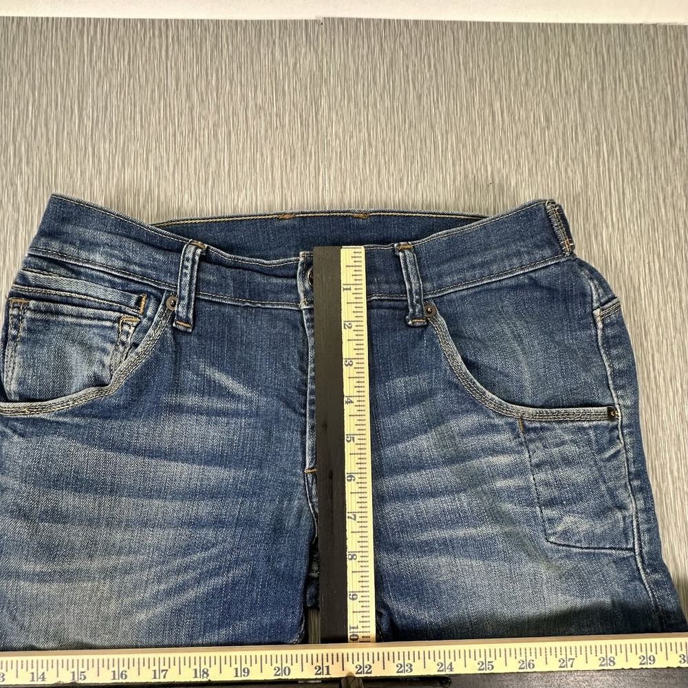 Levi's 511 Skinny Two Horse Brand Med Wash 30x32 Adjustable Waist 9 Pockets - Picture 8 of 11